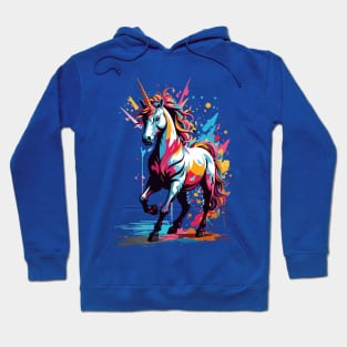 Watercolor Unicorn Hoodie